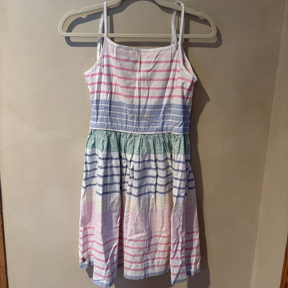 Ralph Lauren Striped Girls Dress